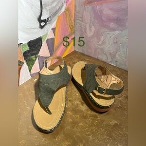 Olive Green Women's Sandals